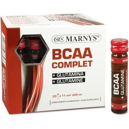 Marnys Bcaa Complet+ Glutamina 20 Viales X 11ml