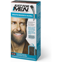 Just For Men Colorante En Gel Bigote Barba Y Patillas Castaño Oscuro 15 Ml Hombre