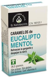 El Naturalista Caramelos Eucalipto - Mentol Exp 20 Unidades El Naturalista Caramelos Eucalipto - Mentol Exp 20 Unidades