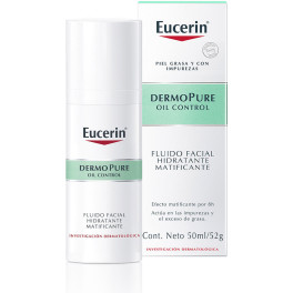 Eucerin Dermopure Oil Control Fluido Facial Hidratante Matificante 50 Ml Unisex