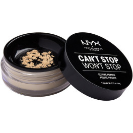Nyx Can't Stop Won't Stop Setting Powder Light-medium 6 Gr Unisex
