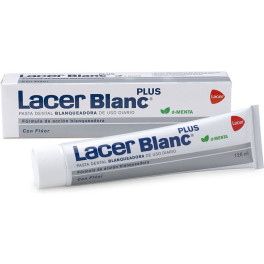 Lacer Blanc Plus Pasta Dental Blanqueadora Sabor Menta 125 Ml Unisex