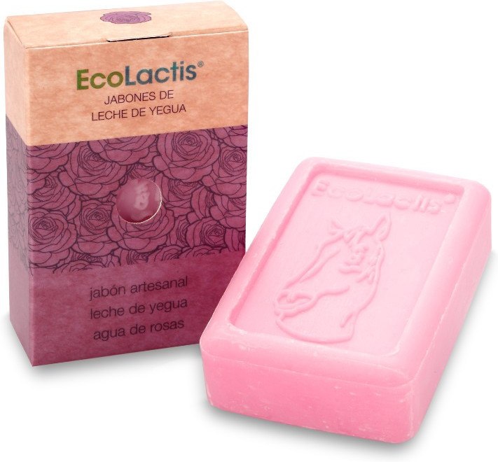 Ecolactis Jabon 10% Leche De Yegua Y Agua De Rosas Pastilla Ecolactis Jabon 10% Leche De Yegua Y Agua De Rosas Pastilla