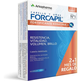 Arkopharma Forcapil Fortificante Keratina 180 Caps