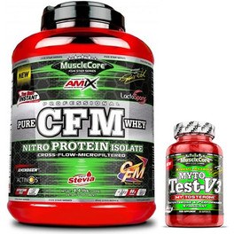 CADEAU Pack Amix MuscleCore CFM Nitro Protein Isolate 2 kg + Myto Test V3 30 Caps