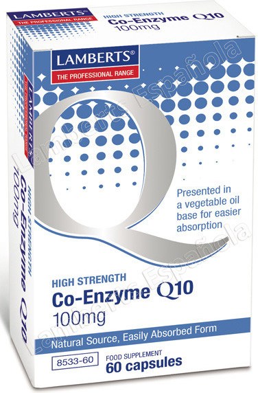 Lamberts Co-enzima Q10 100 Mg 60 Caps Lamberts Co-enzima Q10 100 Mg 60 Caps