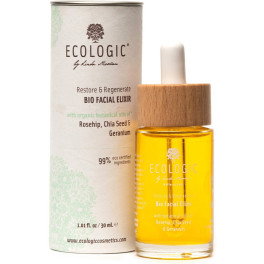 Ecologic Cosmetics Bio Facial Elixir Restore & Regenerate 30 Ml Femme