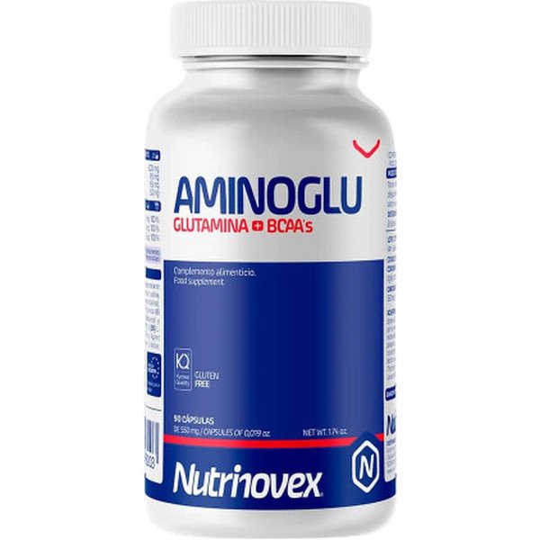 Nutrinovex AminoGlu - Glutamina + Bcaa 90 caps