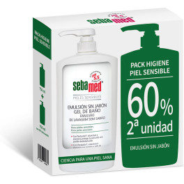 Sebamed Emulsione Senza Sapone Bagno Gel 2 X 750 Ml Unisex