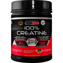 Healthy Fusion Creatina Monohidrato Pura Microfiltrada Con Vitamina B6 - La Única Creatina 100% Pura. Favorece El Crecimiento Muscular