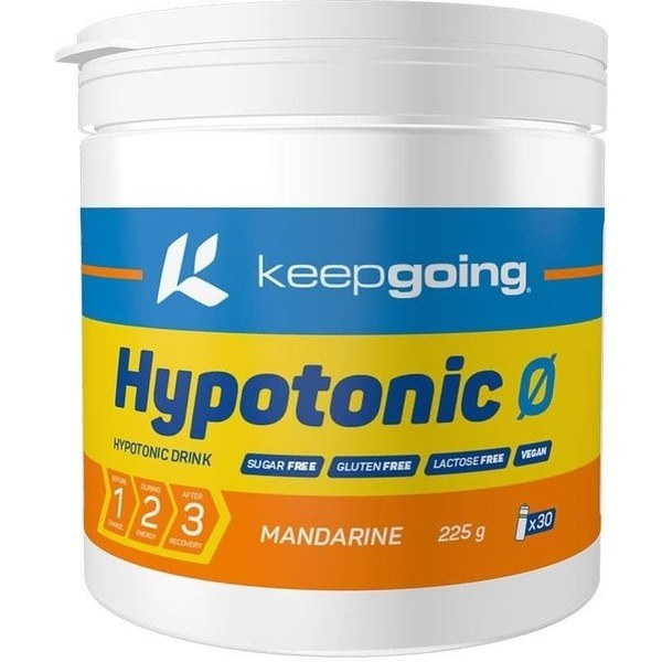 Keepgoing Hypotonic 0 225 gr / Sans sucre, végétalien, sans gluten et sans lactose