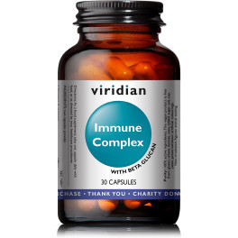Viridian Inmune Complex Con Beta Glucano 30 Veg. Caps.