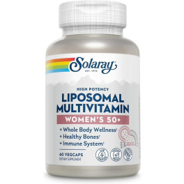 Solaray Liposomal Multivitamínico Mujer +50 60 Cápsulas Vegetales