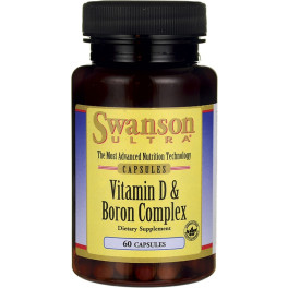 Swanson Ultra Vitamina D Y Boro 60 Cápsulas