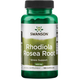 Swanson Raíz De Rhodiola Rosea 400 Mg 100 Cápsulas