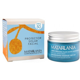 Matarrania Protector Solar Facial Spf 50 Bio 30 Ml De Crema