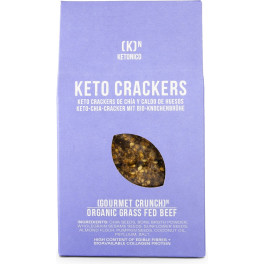 Ketonico Keto Crackers - Galletas De Chía Y Caldo 60 G