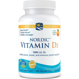 Nordic Naturals Nordic Vitamin D3 1000 Ui 120 Perlas