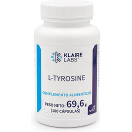 Klaire Labs L-tirosina 100 Cápsulas