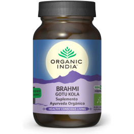 Organic India Brahmi-gotu Kola 90 Cápsulas