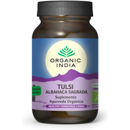 Organic India Tulsi (albahaca Sagrada) Orgánico 90 Cápsulas Vegetales