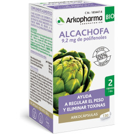 Arkopharma Arkocápsulas Alcachofa Bio 130 Cápsulas