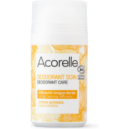 Acorelle Desodorante Roll-on Limón Y Moringa 50 Ml De Gel