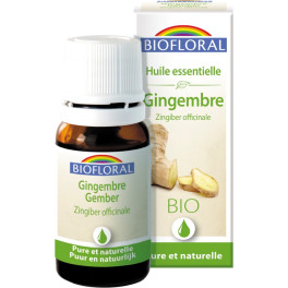 Biofloral Aceite Esencial Jengibre (zingiber Officinalis) Bio 10 Ml De Aceite Esencial (jengibre)