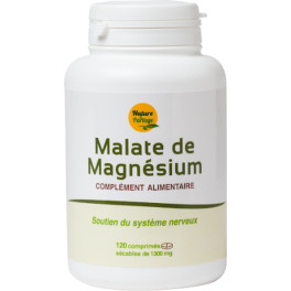 Nature Et Partage Malato De Magnesio 120 Comprimidos (1300mg)
