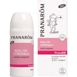 Pranarom Pranabb Roll-on Citronella - Bio Körpermilch 30 ml