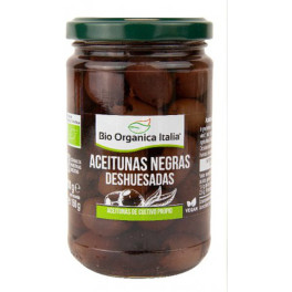 Bio Organica Italia Aceitunas Negras Deshuesadas 280 G