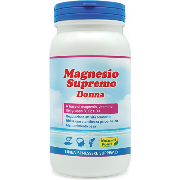 Natural Point Magnesio Mujer Supremo 150 G De Polvo