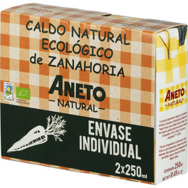 Aneto Caldo Natural Eco Zanahoria Bipack 2 Unidades De 250ml