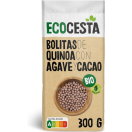 Ecocesta Bolitas De Quinoa Con Agave Y Cacao 300 G (cacao - Agave)