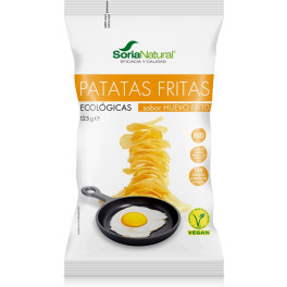 Soria Natural Patatas Fritas Con Sabor A Huevo Frito Eco 125 G