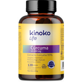 Kinoko Life Cúrcuma 10000 Mg 120 Cápsulas