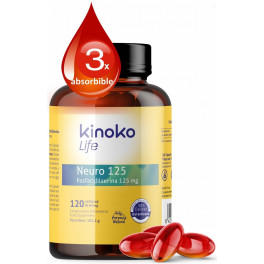 Kinoko Life Neuro 125 Fosfatidilserina 125 Mg 120 Cápsulas