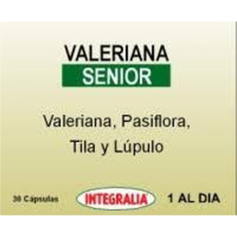 Integralia Valeriana Senior 30 Cápsulas