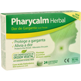 Pharysol Pharycalm Herbal Dolor De Garganta 24 Comprimidos