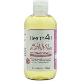Health4u Aceite De Almendras Con Rosa Mosqueta 250 Ml De Aceite