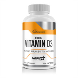 Hero Tech Nutrition Vitamin D3 (4000 Iu) 120 Caps
