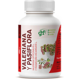 Ghf Valeriana Y Pasiflora 90 Cápsulas 450 Mg