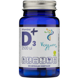 Veggunn Vitamina D3 30 Cápsulas - 2500ui