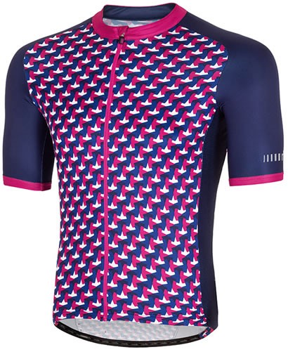 RH+ Jersey SS18 Dark-Maillots Azul-Rosa RH+ Jersey SS18 Dark-Maillots Azul-Rosa