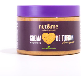 Nut&me Crema De Turrón Crunchy 250 Gr