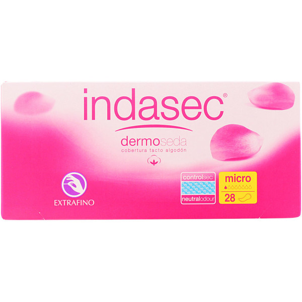 Indasec Dermoseda Compresa Incontinencia Micro 28 U Mujer