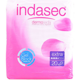 Indasec Dermoseda Compresa Incontinencia Extra 20 U Mujer