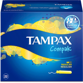 Tampax Compak Regular Tampon 22 U Femme