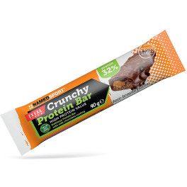 Namedsport Barrita Crunchy Proteinbar Antes/despues Chocolate-brownie 40 Gr (24 Unidades)