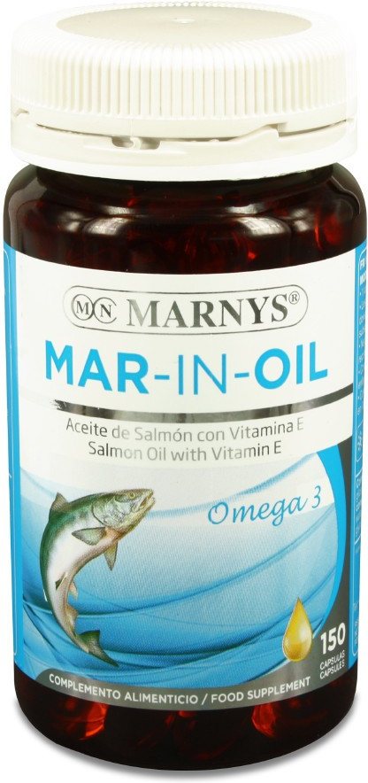 Marnys Mar-in-oil Aceite De Salmon 150 Cap X 500 Mg Marnys Mar-in-oil Aceite De Salmon 150 Cap X 500 Mg